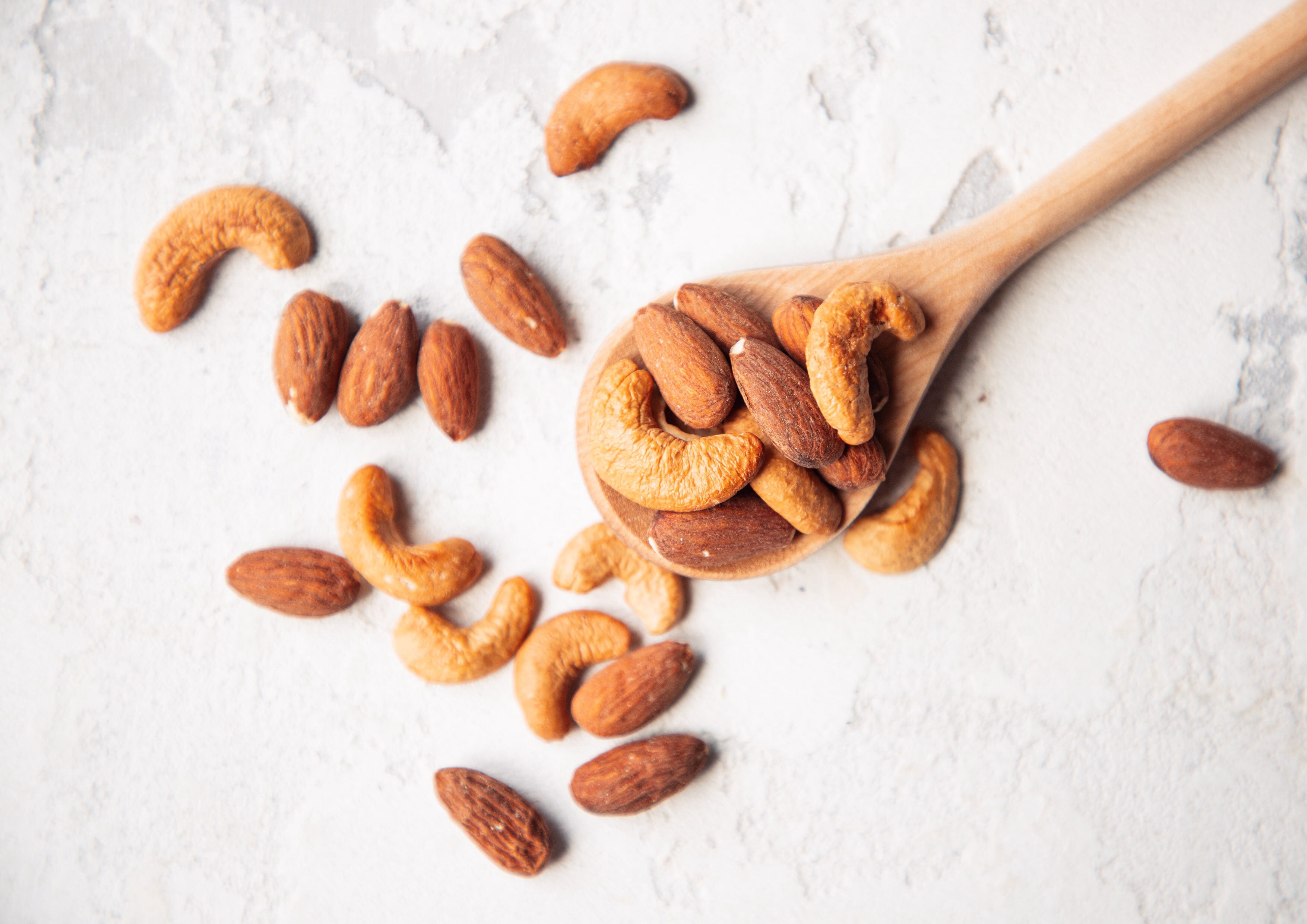 Organic Almonds and Cashews Roasted and Salted Mix, 1 Pound — Non-GMO, Vegan — by Food to Live