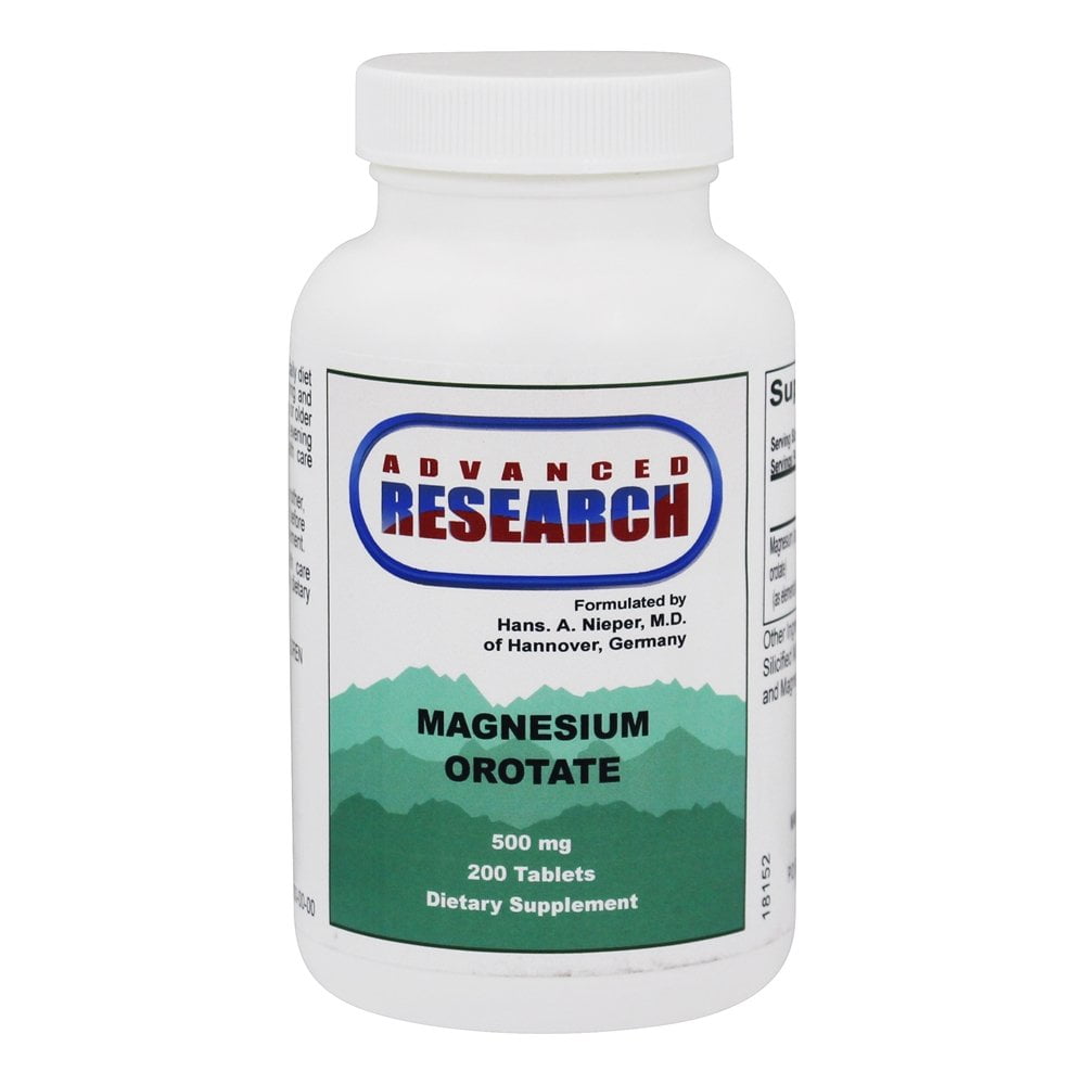 Advanced Research/Nutrient Carriers Magnesium Orotate 500 mg 200 Tabs