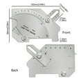 thumbnail image 6 of tegongse Precisions Bridge Cams Gauges Multifunction Welding Gauges Clear Scale for Measuring Weld Reinforcement & Fillet Leg Length, 6 of 12