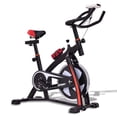 thumbnail image 2 of Resenkos Recumbent Exercise Bike for Home, Recumbent Exercise Bike,Household Adjustable Indoor Exercise Cycling Bike Trainer with Electronic Meter, 2 of 8