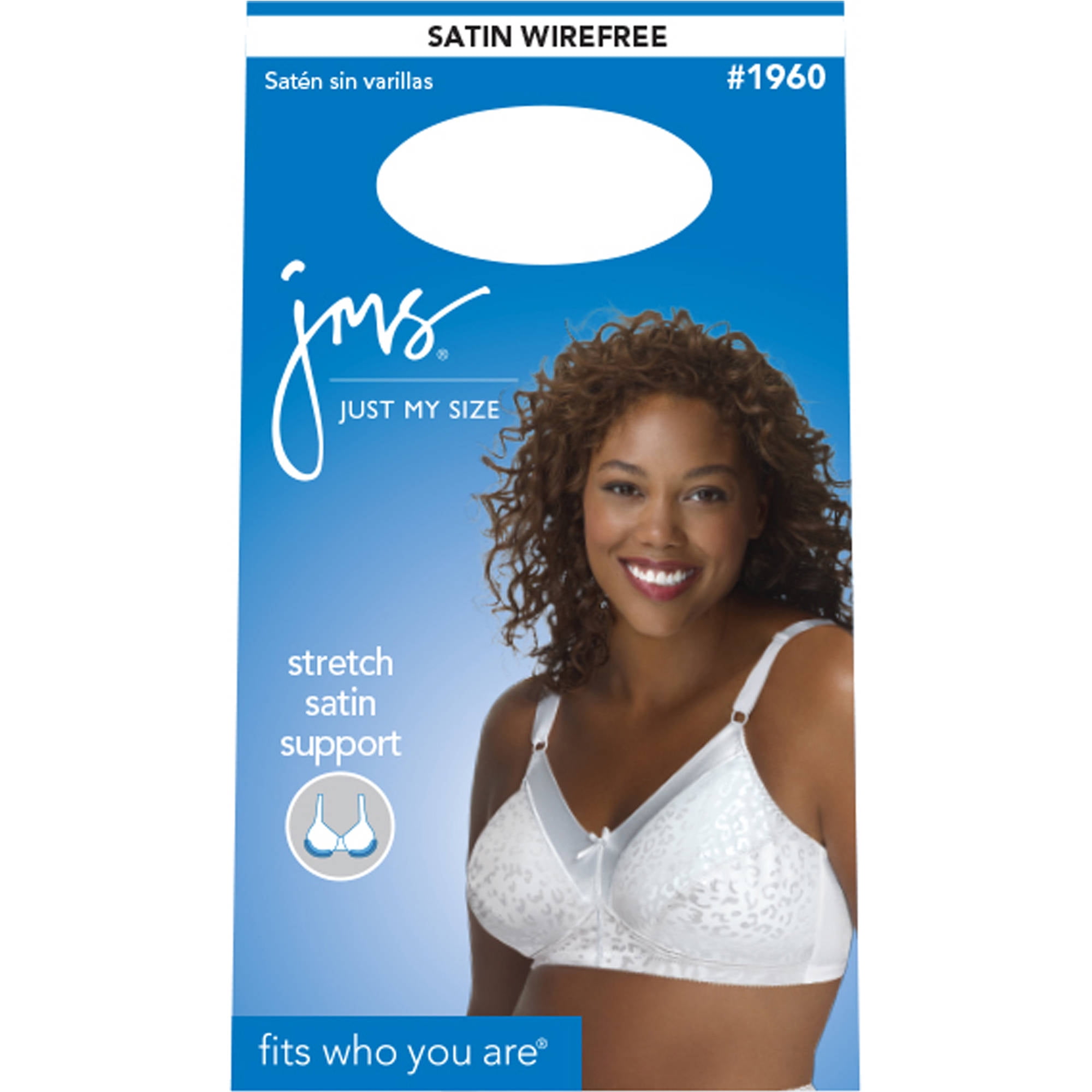 JMS Satin Comfort Bra, 44DD-Black at  Women's Clothing store