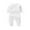 White, variant on Comfort Boys Bodysuit Long Sleeve Shoulder Snap Baby Jumpsuit For And Toddler Playwear Soft Everyday Outfit