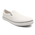 thumbnail image 2 of Laforst Mens Sunbrella Cotton Upper Nonslip Slip On Flat Shoes White, 2 of 8