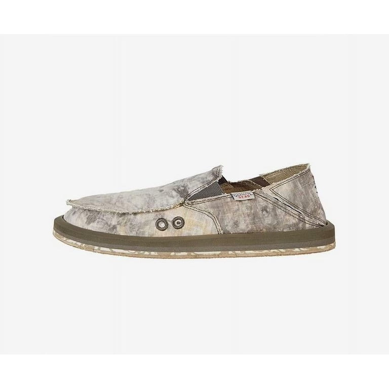 Sanuk Grateful Dead/Tye dye Sidewalk Surfer Shoes Dark Grey Men\'s Sz 14 Comfy Amazon.com | Sanuk Men main image 4
