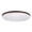 Dark Bronze, variant on Globe Electric 28 Watt Ellington 28-Watt Chrome Integrated Ceiling Flush Mount