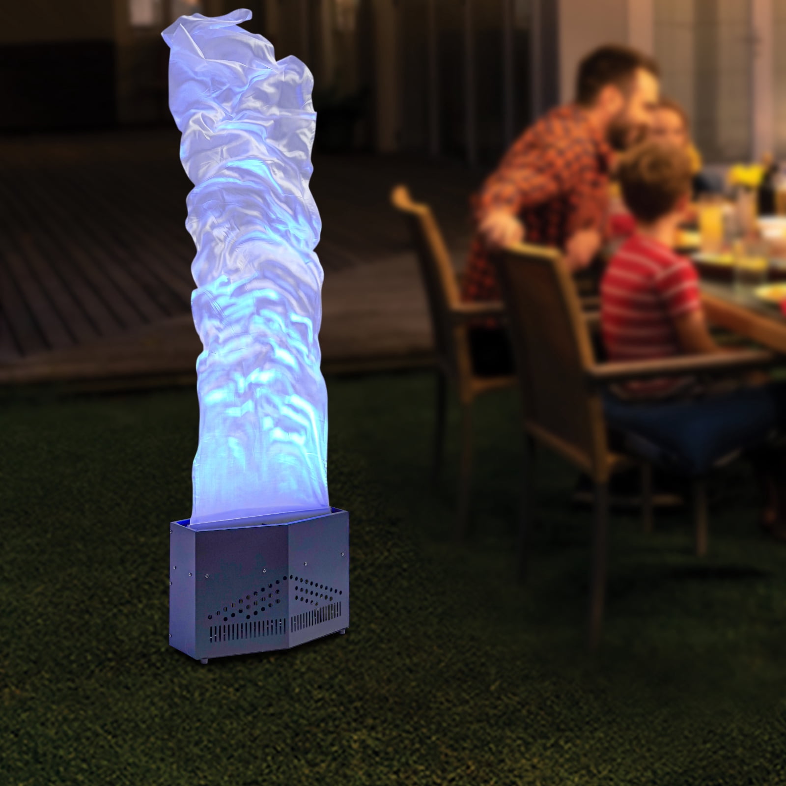 Fake Fire Flame Light, Artificial Simulated Fire Atmosphere Lamp, Fake Fire Flame Light for Stage DJ Party Lighting