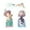 Girl, variant on yuksok 2x DIY Diamond drawing Memo Clip Note Clip Holder Photo Stand Diamond Drawing Kits Girl