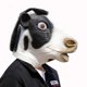 thumbnail image 2 of Novedad Fiesta de Disfraces Máscara de Cabeza de Vaca de látex, Máscara de Animal Cabeza de Vaca Fiesta de Disfraces Divertida (Color: Negro, Talla : Cabeza 65CM), 2 of 5