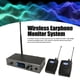 thumbnail image 5 of Inalámbrico de monitor de oído, Profesional de retorno de oído de monitor uhf de 1 remolque y 2 canales con auriculares y 2 petacas para estudio desprecio, 5 of 7