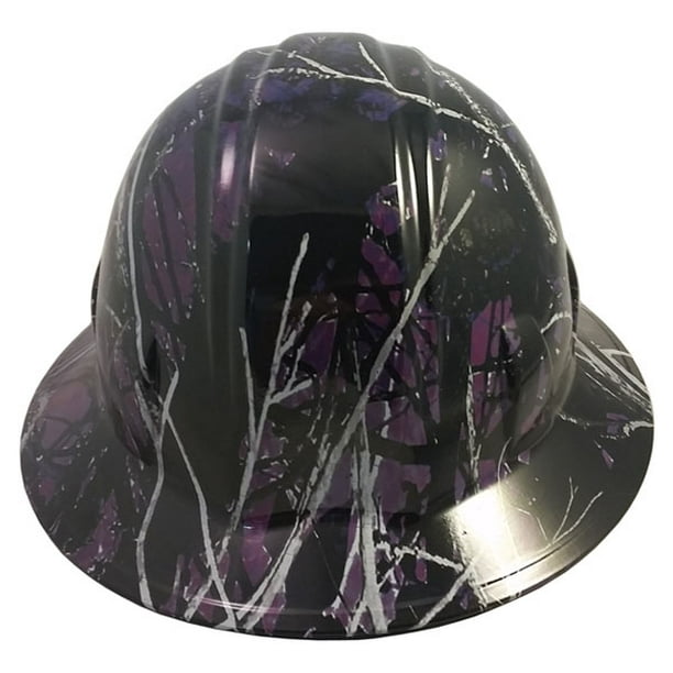 Hydro Dipped Hard Hats Full Brim Style
