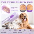 thumbnail image 2 of Pet Steam Brush GKZ, peine 3 en 1 con bruma para gatos y perros, 2 of 7