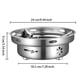 thumbnail image 4 of Kearding Calentador de cocina portátil para acampar, senderismo, viajar, olla caliente de acero inoxidable, estufa de calefacción, utensilios Cocina y Comedor Plata, 4 of 6