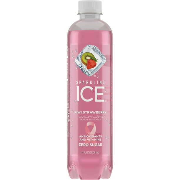 Sparkling Ice® Naturally Flavored Sparkling Water, Kiwi Strawberry 17