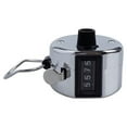 thumbnail image 5 of FUEENIRVA Silver 4 Digit Hand Tally, Metal, Compact, Easy to Operate, 2Pcs, 5 of 6