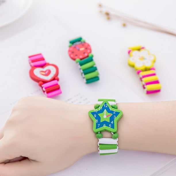 Kids wooden watch best sale