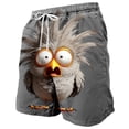 thumbnail image 4 of YFNNUP Men' Cargo Shorts Summer Denim Short Pant Straight Leg Lounge Trouser Summer Going Out Vacation Trouser with Pocket Dark Gray L, 4 of 6