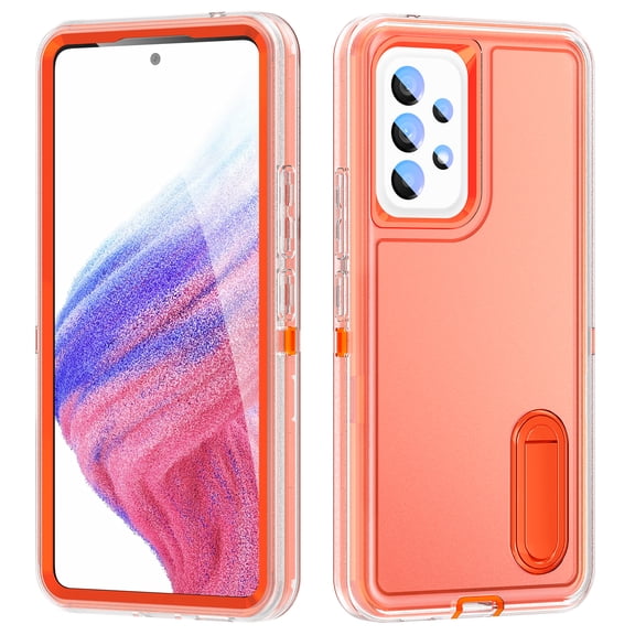 ShellTech for Samsung Galaxy A53 5G Case with Build-in Kickstand, Heavy Duty Protection Shockproof Anti-Scratch Slim Fit Protective Durable Case Hard Cover,M