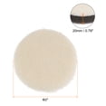 thumbnail image 2 of 3Pack Wool Polishing Pads 2 inch Felt Sponge Pad Hook and Loop Buffing Wheel with Hole Fine Polishing Pad, 2 of 6