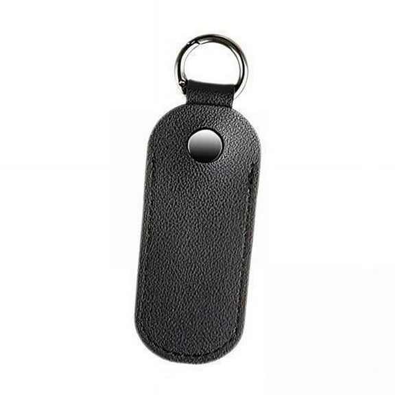 Almencla 2xFlash Drive Case with Keychain Small Portable USB Flash Drive Case Black