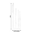 thumbnail image 3 of Efavormart 9 Arm Clear Acrylic Cluster Taper Candle Holder Candelabra, Pillar Candle Stick Stand With Square Base - 4ft Tall, 3 of 11