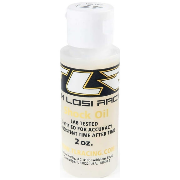 Team Losi Racing SILICONE SHOCK OIL 47.5WT 660CST 2OZ TLR74031 Electric Car/Truck Option Parts