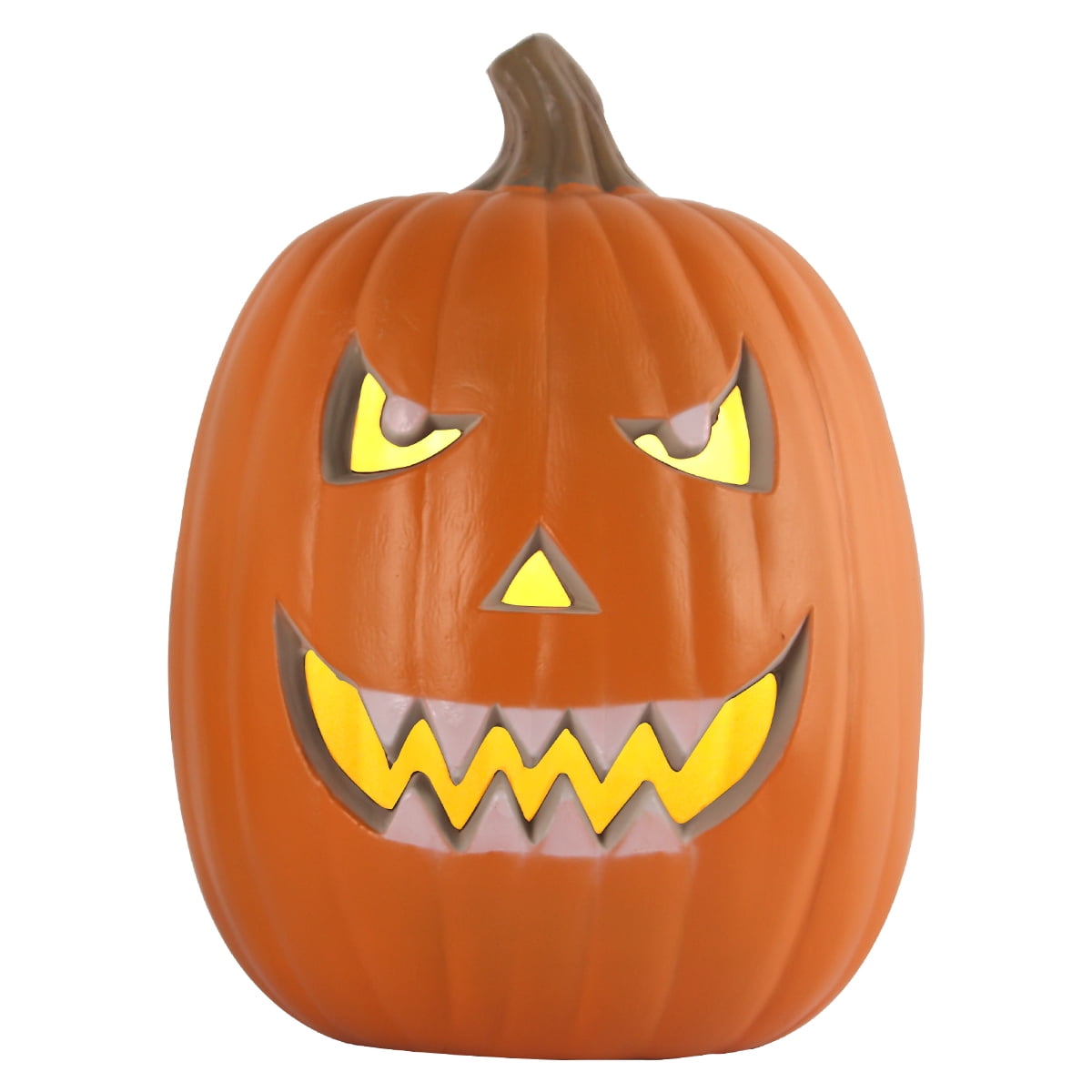 Jack o’Lantern Pumpkin Decoration Measures 38 inches Halloween Steel Alloy 