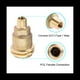 thumbnail image 5 of Adaptador de Propano QCC1 Ajuste de VáLvula Reguladora de Gas 5042 Macho QCC1 Tuerca Adaptador de Manguera de Ajuste de Gas Propano con Tuerca, 5 of 5