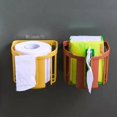 thumbnail image 4 of Wall-mounted paper towel holder, toilet tissue box, free perforated shelf, paper tissue box, 4 of 4