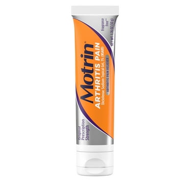 Motrin Arthritis Pain Relief Diclofenac Sodium Topical Gel 1%, 1.76 oz