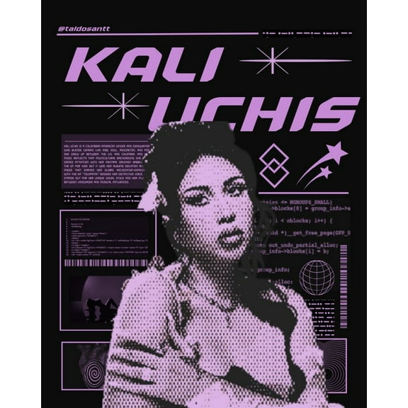 Posters Kali Uchis Canvas Poster Wall Decorative Ar Bedroom Living Room Decor Gift
