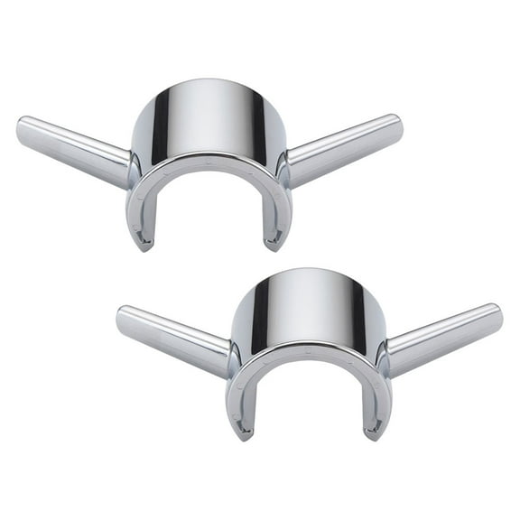 OUNONA 2pcs Shower Faucet Hooks Shower Head Holder ABS No Drill Shower Pole Clamp Hook Shower Rod Hook for Towels Loofahs Bathroom Organizer