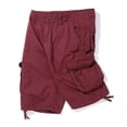 thumbnail image 4 of uikmnh Shorts Men Men's Plus Size Cargo Shorts Summer Outdoor Sports 5 Pocket Mid Length Shorts for Hiking and Work Size:30, 4 of 5