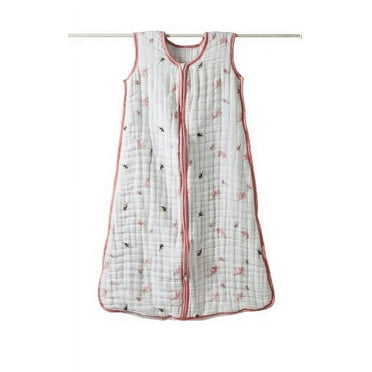 aden   anais Cozy Muslin Sleeping Bag, Baby Cakes, Small Multi-colored