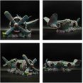 thumbnail image 2 of Fish tank decoration fighter vintage airplane ru submarine view fish shrimp shelter cave hiding resin resin aquarium decor turtle tank decoration, 2 of 5