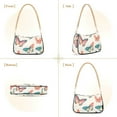 thumbnail image 7 of FORMRS Womens Shoulder Bag with Chain Strap Clutch Purse Cute Tote Handbag, Colorful Butterflies, 7 of 7