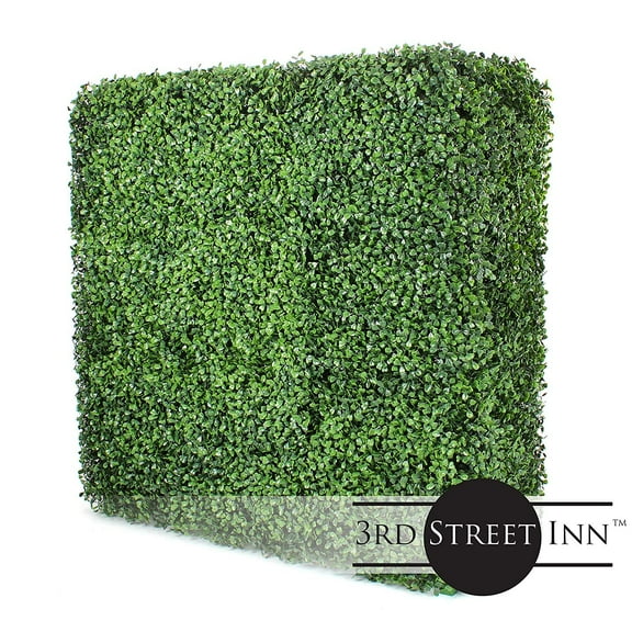 3rd Street Inn 31" x 12.5" Boxwood Artificial Greenery Panel