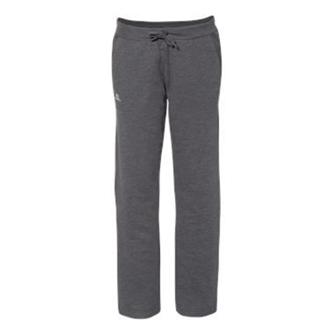 Russell Athletic - Russell Athletic B61311513 Womens Lightweight Open Bottom Sweatpants, Black