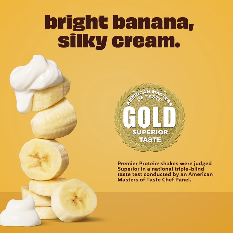 Premier Protein Nutrition Drink, Bananas & Cream Flavor, 30g