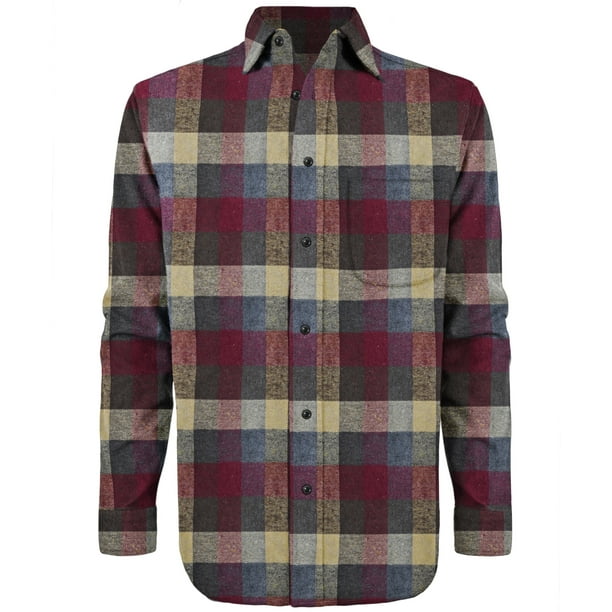 dyed flannel shirt