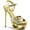 Gold Multi Glitter/Gold Chrome, variant on Women's Pleaser Eclipse 619G