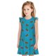 thumbnail image 1 of Fotbe Sea Turtle Vestido de Dormir para Niñas de 3 a 10 Años, Mangas Cortas, Estilo Princesa, Pijama Camisón con Mangas Voladas-Large, 1 of 6