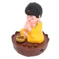 thumbnail image 1 of Singing Buddha Statue, Adorable Colorful Light Adjustable Sound  Buddha Decor  for Desk, 1 of 8