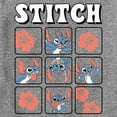 thumbnail image 2 of Boy's Lilo & Stitch Tropical Portraits  Performance Graphic Tee Charcoal Heather Medium, 2 of 4