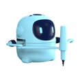 thumbnail image 4 of Robot de dibujo para niños, interactivo, portátil, lindo con 252 tarjetas, juguete de para niños y niñas, regalo Azul claro, 4 of 8