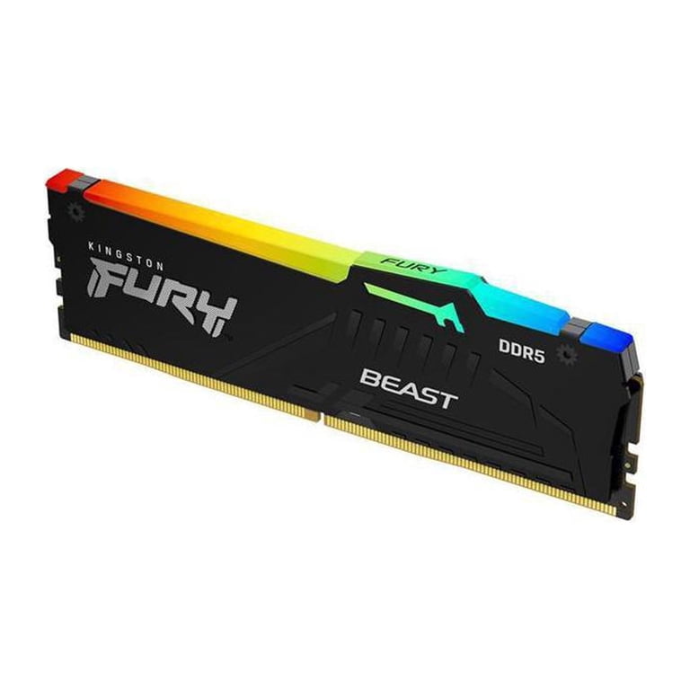 KINGSTON 16GB 6000MT/s DDR5 CL40 DIMM FURY Beast Black RGB