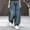 Blue, variant on Women's Baggy Jeans Y2K Fall High Waisted Straight Leg Denim Pants