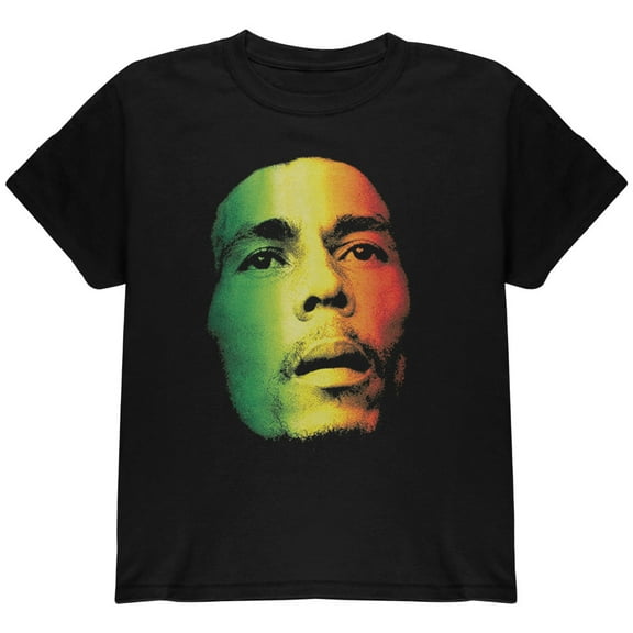 Bob Marley Boys Face Short Sleeve T Shirt