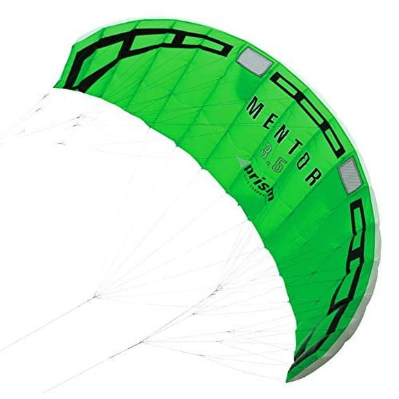 Prism Mentor 3.5m Water-relaunchable Three-line Power Kite Ready to Fly with Control bar, Ground Stake and Quick Release Safety Leash