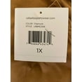 thumbnail image 4 of Ella Rafaella Womens Twill High Rise Casual Cargo Pants, Brown, Plus Size, 1X, 4 of 5
