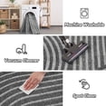 thumbnail image 5 of VUNATE 9'x12' Area Rugs for Living Room Jacquard Textured Modern Rugs Soft Geometric Rug for Bedroom Mid Century Washable Rug Non-Slip Bohemian Carpet Perfect for Dining Room Office, 5 of 6